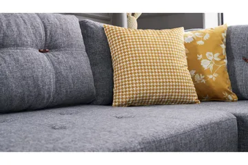 Brunei Hörnbäddsoffa Höger - Grå - Möbler - Soffa - Bäddsoffa - Hörnbäddsoffa