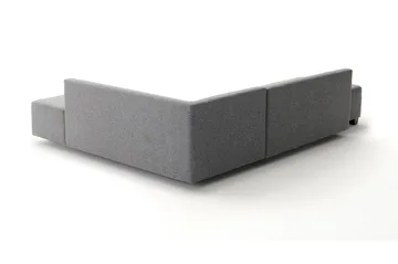 Brunei Hörnbäddsoffa Höger - Grå - Möbler - Soffa - Bäddsoffa - Hörnbäddsoffa