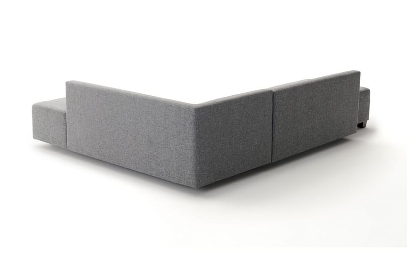 Brunei Hörnbäddsoffa Höger - Grå - Möbler - Soffa - Bäddsoffa - Hörnbäddsoffa