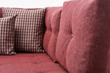 Brunei Hörnbäddsoffa Höger - Röd - Möbler - Soffa - Bäddsoffa - Hörnbäddsoffa