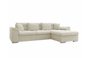 Camior 3-sits Hörnbäddsoffa beige - Möbler - Soffa - Bäddsoffa - Bäddsoffa divan