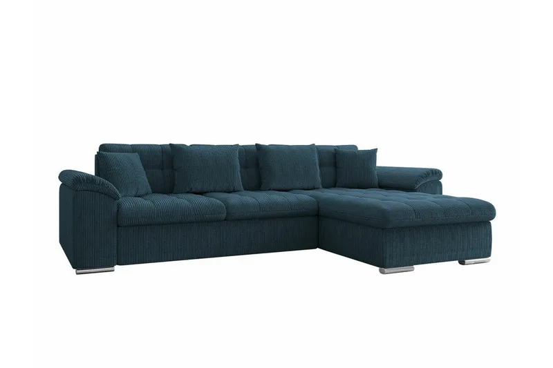 Camior 3-sits Hörnbäddsoffa Dark blue - Möbler - Soffa - Bäddsoffa - Bäddsoffa divan