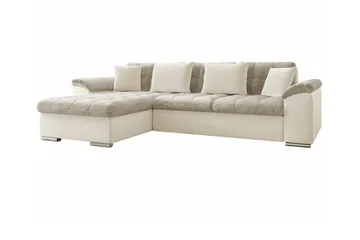 Camior 3-sits Hörnbäddsoffa Grey - Möbler - Soffa - Bäddsoffa - Bäddsoffa divan