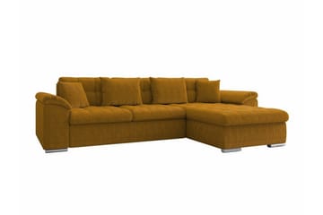 Camior 3-sits Hörnbäddsoffa NO_BRAND Yellow - Möbler - Soffa - Bäddsoffa - Hörnbäddsoffa