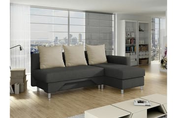 Castlebay 3-sits Hörnbäddsoffa Brown/Beige - Möbler - Soffa - Bäddsoffa - Hörnbäddsoffa