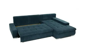 Cerys 3-sits Hörnbäddsoffa NO_BRAND beige - Möbler - Soffa - Bäddsoffa - Hörnbäddsoffa