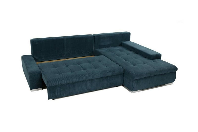 Cerys 3-sits Hörnbäddsoffa NO_BRAND Brown - Möbler - Soffa - Bäddsoffa - Hörnbäddsoffa