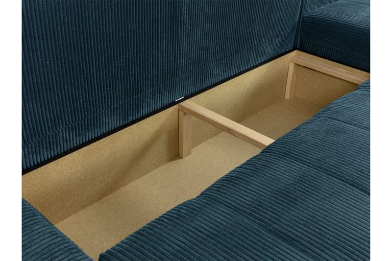 Cerys 3-sits Hörnbäddsoffa NO_BRAND Light grey/Dark grey - Möbler - Soffa - Bäddsoffa - Hörnbäddsoffa