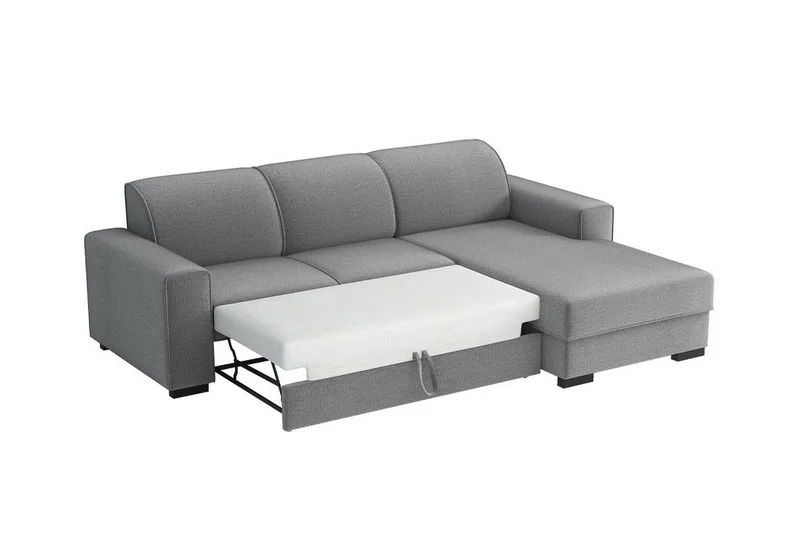 Denegal 3-sits Hörnbäddsoffa beige - Möbler - Soffa - Bäddsoffa - Hörnbäddsoffa