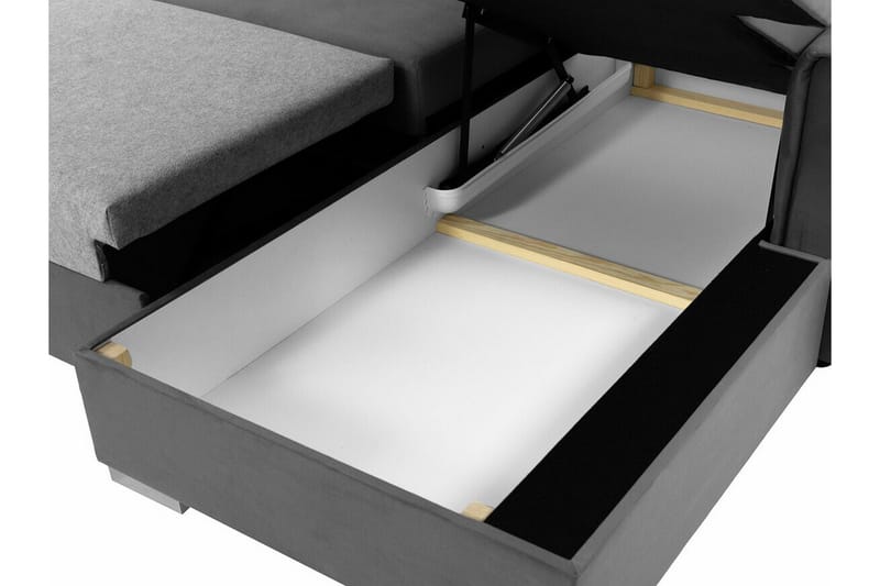 Denegal 3-sits Hörnbäddsoffa Beige/Light beige - Möbler - Soffa - Bäddsoffa - Bäddsoffa divan