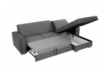 Denegal 3-sits Hörnbäddsoffa Dark blue - Möbler - Soffa - Bäddsoffa - Hörnbäddsoffa