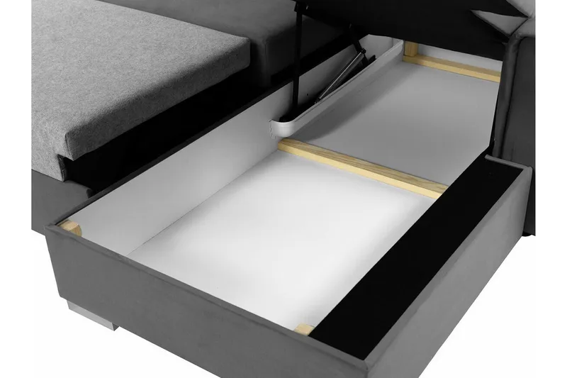 Denegal 3-sits Hörnbäddsoffa Green - Möbler - Soffa - Bäddsoffa - Bäddsoffa divan