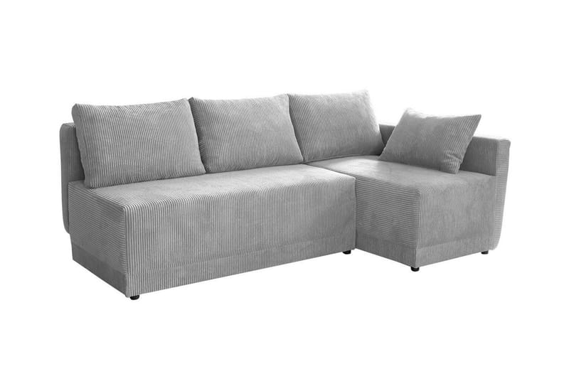 Denegal 3-sits Hörnbäddsoffa Light grey/Dark grey