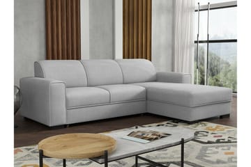 Denegal 3-sits Hörnbäddsoffa Ljusgrå - Möbler - Soffa - Bäddsoffa - Hörnbäddsoffa