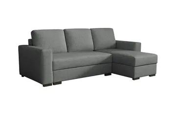 Denegal 3-sits Hörnbäddsoffa - Mörkgrå - Möbler - Soffa - Bäddsoffa - Hörnbäddsoffa