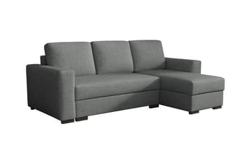 Denegal 3-sits Hörnbäddsoffa - Mörkgrå - Möbler - Soffa - Bäddsoffa - Hörnbäddsoffa