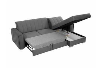 Denegal 3-sits Hörnbäddsoffa NO_BRAND beige - Möbler - Soffa - Bäddsoffa - Hörnbäddsoffa