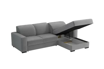 Denegal 3-sits Hörnbäddsoffa NO_BRAND beige - Möbler - Soffa - Bäddsoffa - Hörnbäddsoffa