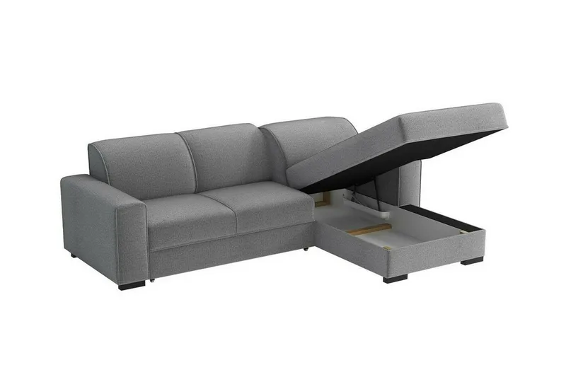 Denegal 3-sits Hörnbäddsoffa NO_BRAND Dark green - Möbler - Soffa - Bäddsoffa - Hörnbäddsoffa