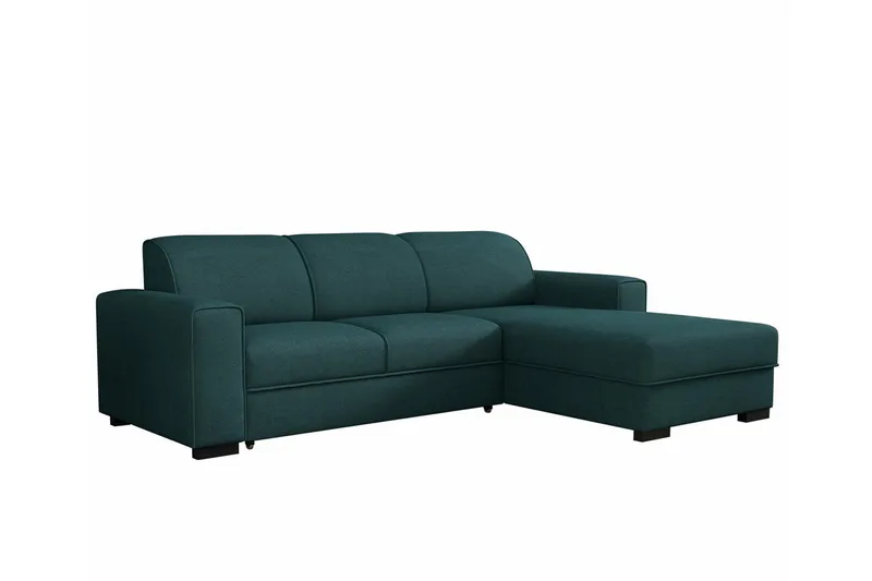 Denegal 3-sits Hörnbäddsoffa NO_BRAND Dark Green/Blue