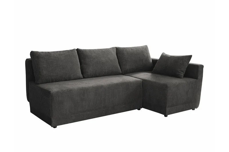 Denegal 3-sits Hörnbäddsoffa NO_BRAND Dark grey