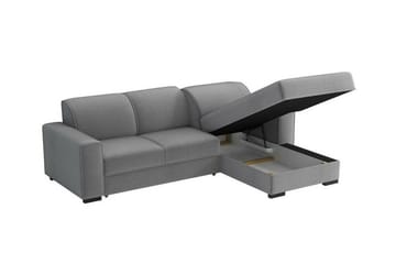 Denegal 3-sits Hörnbäddsoffa NO_BRAND Green - Möbler - Soffa - Bäddsoffa - Bäddsoffa divan
