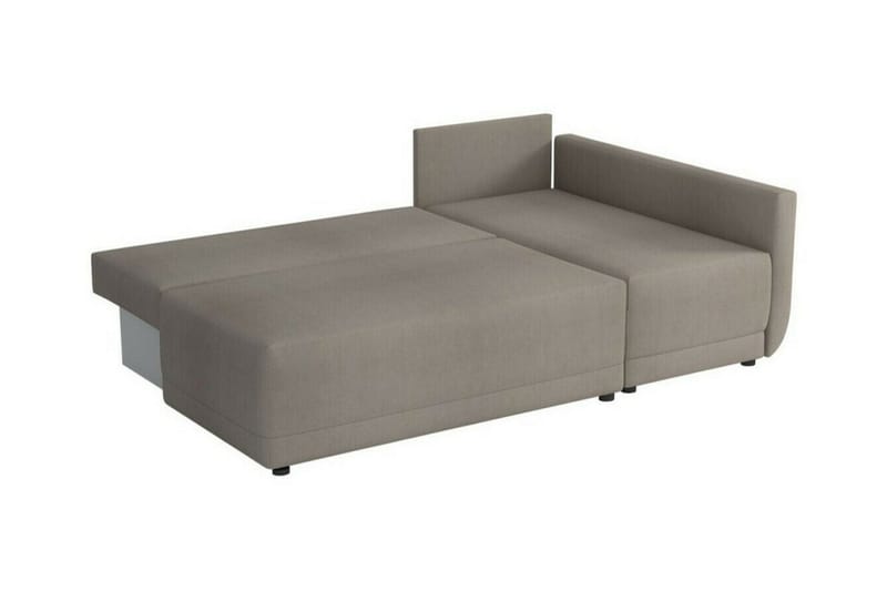 Denegal 3-sits Hörnbäddsoffa NO_BRAND Light grey/Dark grey - Möbler - Soffa - Bäddsoffa - Hörnbäddsoffa