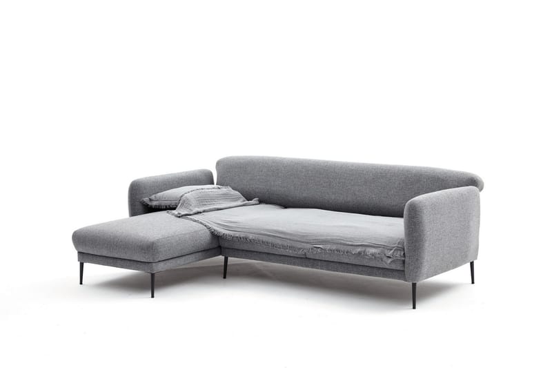 Divanbäddsoffa 3-sits Genna - Grå - Möbler - Soffa - Bäddsoffa - Hörnbäddsoffa