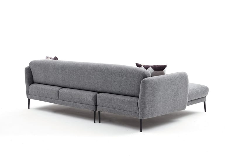 Divanbäddsoffa 3-sits Genna - Grå - Möbler - Soffa - Bäddsoffa - Hörnbäddsoffa