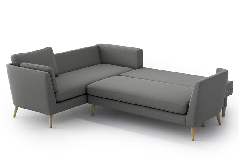 Divanbäddsoffa Espelund - Grå - Möbler - Soffa - Bäddsoffa - Hörnbäddsoffa