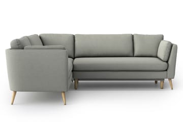 Divanbäddsoffa Espelund - Ljusgrå - Möbler - Soffa - Bäddsoffa - Hörnbäddsoffa