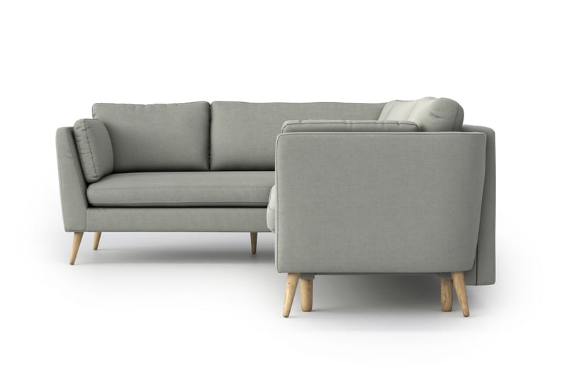 Divanbäddsoffa Espelund - Ljusgrå - Möbler - Soffa - Bäddsoffa - Hörnbäddsoffa