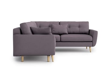 Divanbäddsoffa Yordan - Lila - Möbler - Soffa - Bäddsoffa - Hörnbäddsoffa