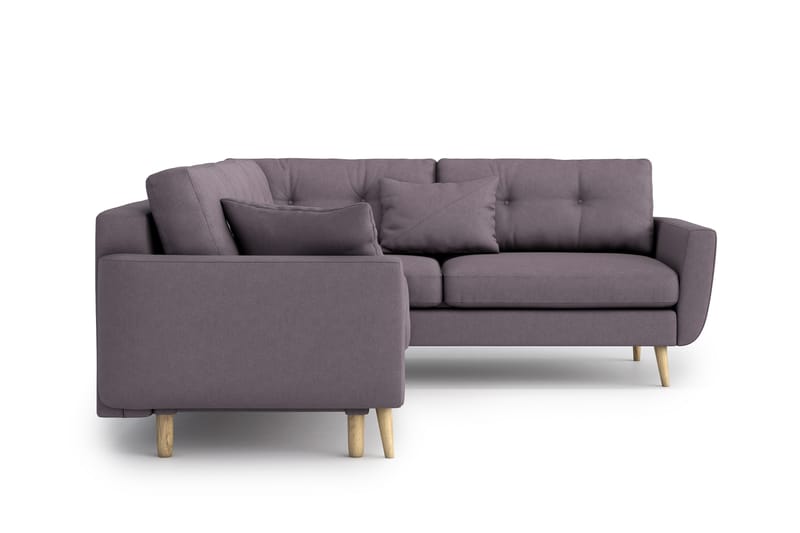 Divanbäddsoffa Yordan - Lila - Möbler - Soffa - Bäddsoffa - Hörnbäddsoffa