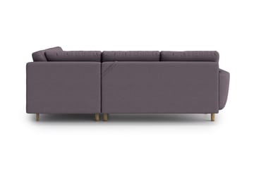 Divanbäddsoffa Yordan - Lila - Möbler - Soffa - Bäddsoffa - Hörnbäddsoffa