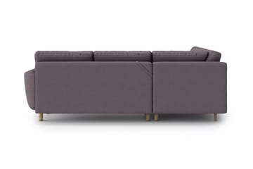 Divanbäddsoffa Yordan - Lila - Möbler - Soffa - Bäddsoffa - Hörnbäddsoffa