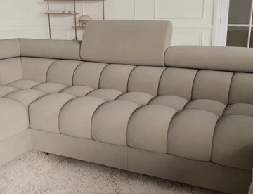 Fectory 6-sits Bubblig Hörnbäddsoffa med Schäslong och förvaring Vänster - Aura 18 - Möbler - Soffa - Bäddsoffa - Hörnbäddsoffa