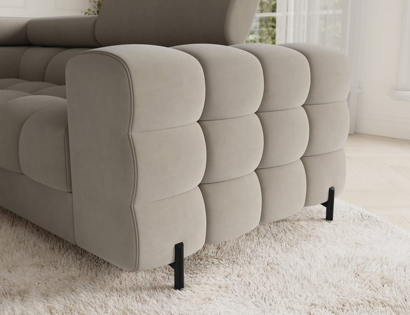 Fectory 6-sits Bubblig Hörnbäddsoffa med Schäslong och förvaring Vänster - Aura 18 - Möbler - Soffa - Bäddsoffa - Hörnbäddsoffa