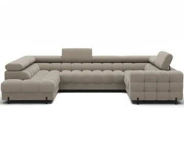 Fectory 6-sits Bubblig Hörnbäddsoffa med Schäslong och förvaring Vänster - Aura 18 - Möbler - Soffa - Bäddsoffa - Hörnbäddsoffa