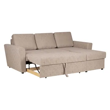 Hörnbäddsoffa Fenor - Beige - Möbler - Soffa - Bäddsoffa - Hörnbäddsoffa