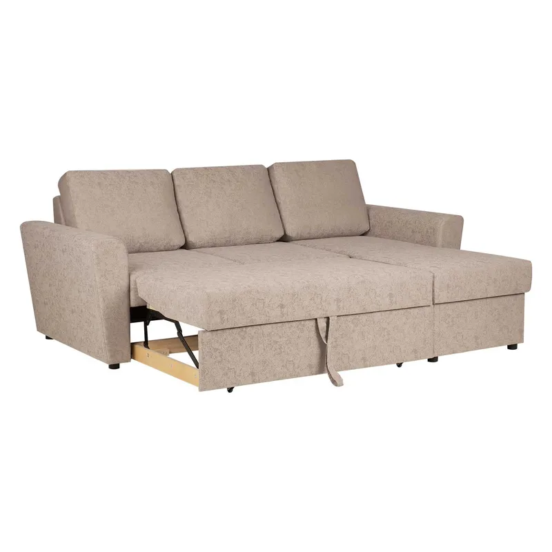 Hörnbäddsoffa Fenor - Beige - Möbler - Soffa - Bäddsoffa - Hörnbäddsoffa