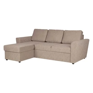 Hörnbäddsoffa Fenor - Beige - Möbler - Soffa - Bäddsoffa - Hörnbäddsoffa