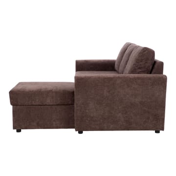 Hörnbäddsoffa Fenor - Brun - Möbler - Soffa - Bäddsoffa - Hörnbäddsoffa