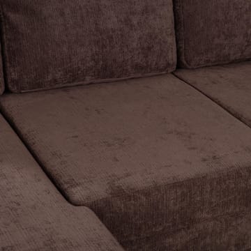 Hörnbäddsoffa Fenor - Brun - Möbler - Soffa - Bäddsoffa - Hörnbäddsoffa