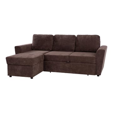 Hörnbäddsoffa Fenor - Brun - Möbler - Soffa - Bäddsoffa - Hörnbäddsoffa