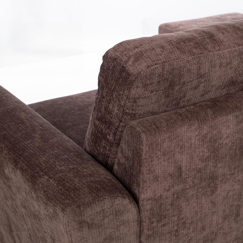 Hörnbäddsoffa Fenor - Brun - Möbler - Soffa - Bäddsoffa - Hörnbäddsoffa