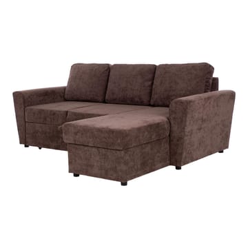 Hörnbäddsoffa Fenor - Brun - Möbler - Soffa - Bäddsoffa - Hörnbäddsoffa