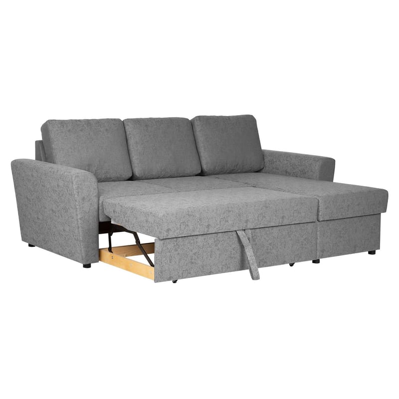 Hörnbäddsoffa Fenor - Grå - Möbler - Soffa - Bäddsoffa - Hörnbäddsoffa