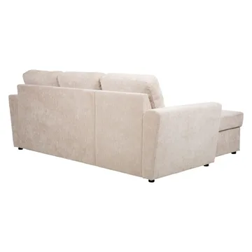 Hörnbäddsoffa Fenor - ljusbeige - Möbler - Soffa - Bäddsoffa - Bäddsoffa divan