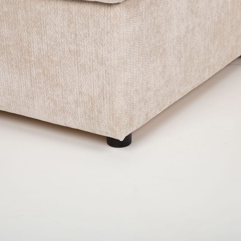 Hörnbäddsoffa Fenor - ljusbeige - Möbler - Soffa - Bäddsoffa - Bäddsoffa divan